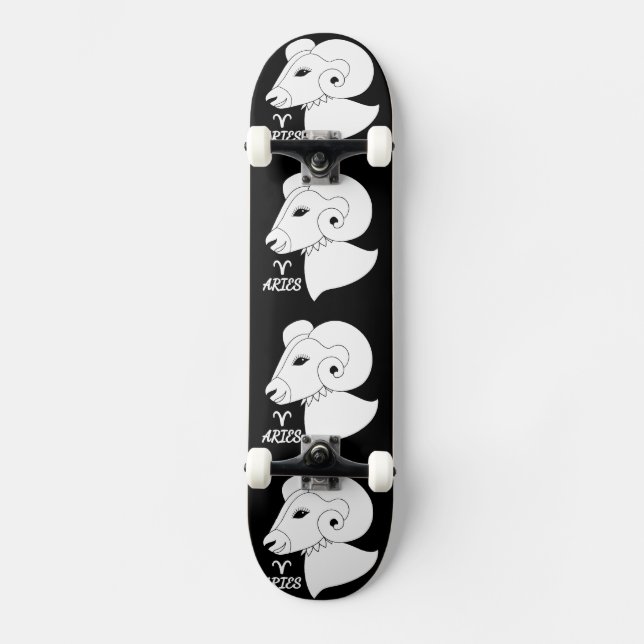 Aries Silhouette Skateboard (Front)