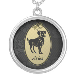 Aries Silver Plated Necklace
