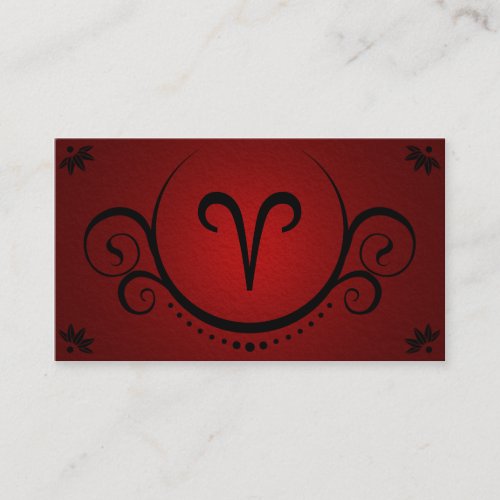 aries sophistications business cards