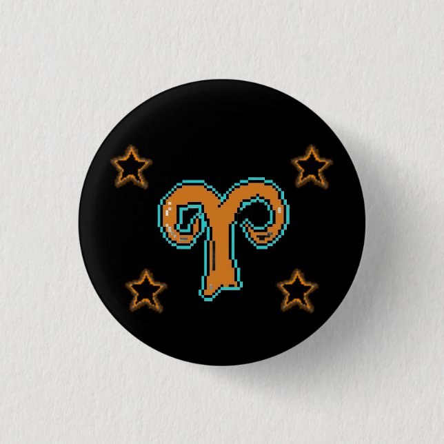 ARIES Stars Button (Front)