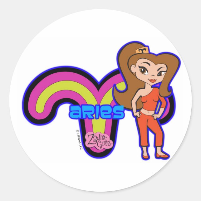 Aries Stickers (Front)