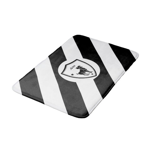 Aries symbol      bath mat (Angled)