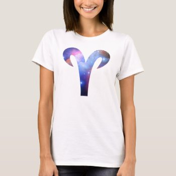 Aries Symbol Flowy Circle Top by MyAstralLife at Zazzle