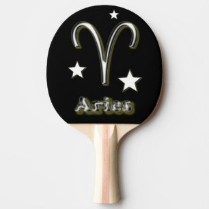 Aries symbol Ping-Pong paddle
