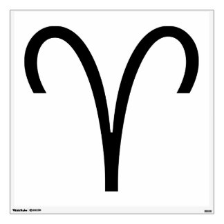 Aries Symbol Ram Zodiac Sign Wall Decal