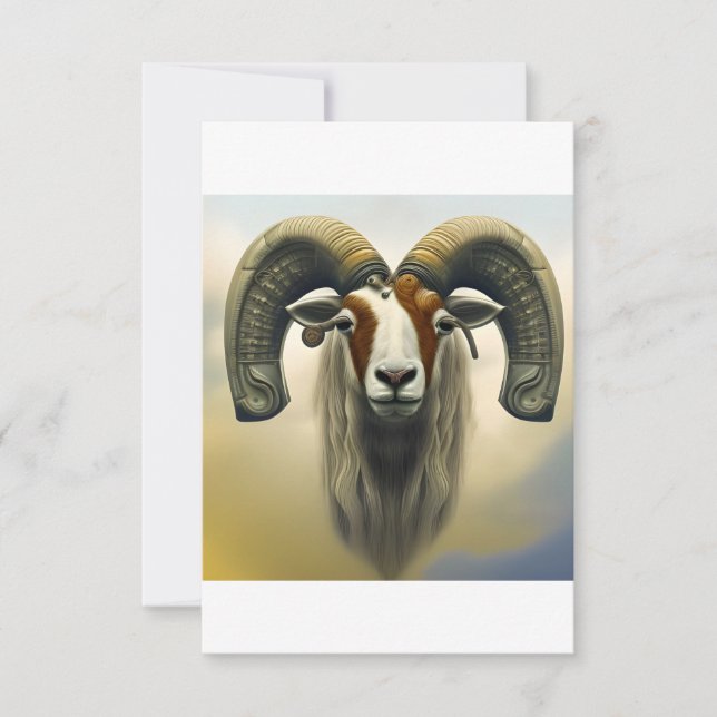 Aries  thank you card (Front)