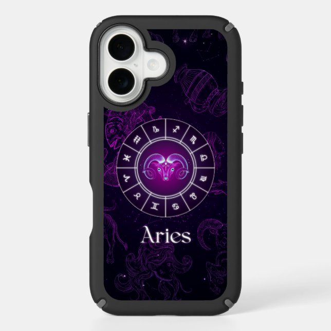 ♈ Aries – The Bold Trailblazer Speck iPhone Case (Front)