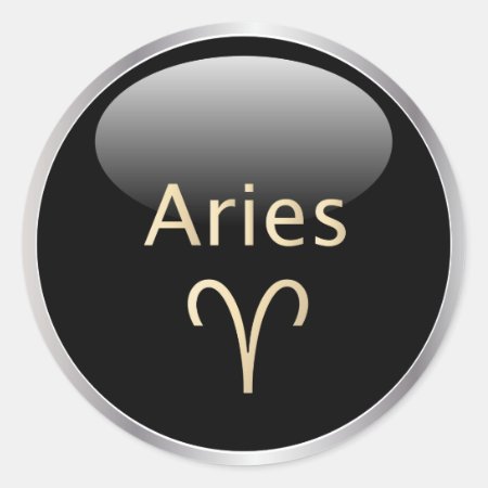 Aries The Ram Astrology, Zodiac Star Sign Stickers