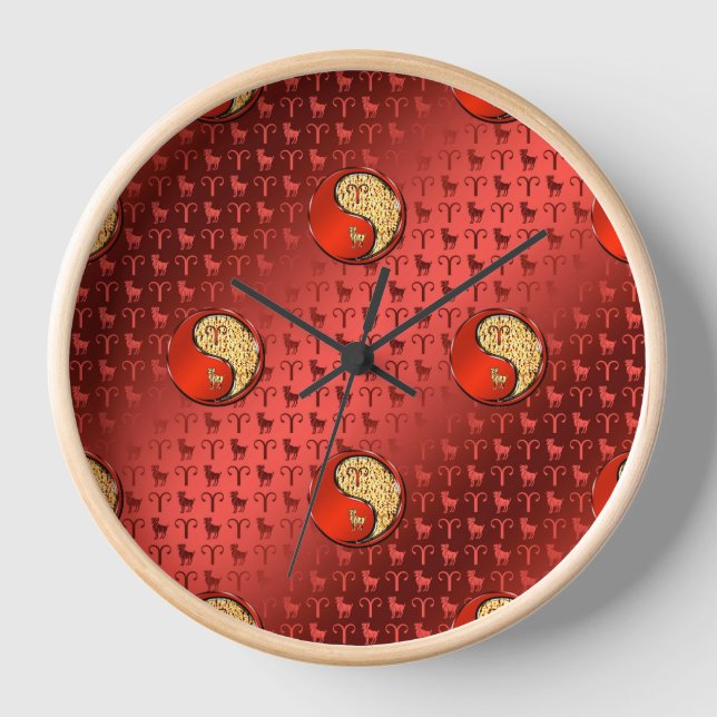 Aries the Ram Clock (Front)