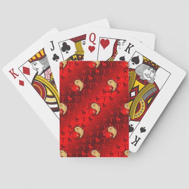 Aries the Ram Poker Cards (Back)