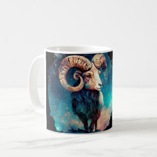 Aries-Themed Nutritional Value Coffee Mug
