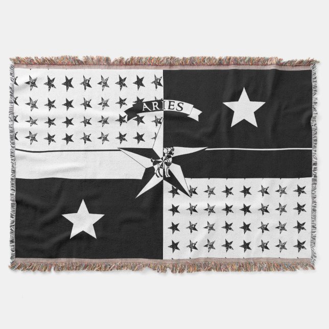 Aries Throw Blanket (Front)