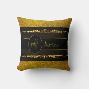 Aries Throw Pillow