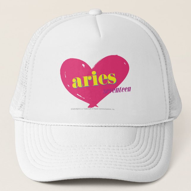 Aries Trucker Hat (Front)