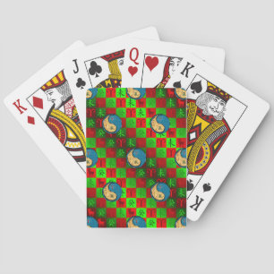Aries & Water Goat Poker Cards