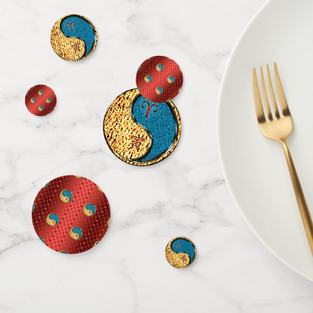 Aries & Water Tiger Confetti (Group)