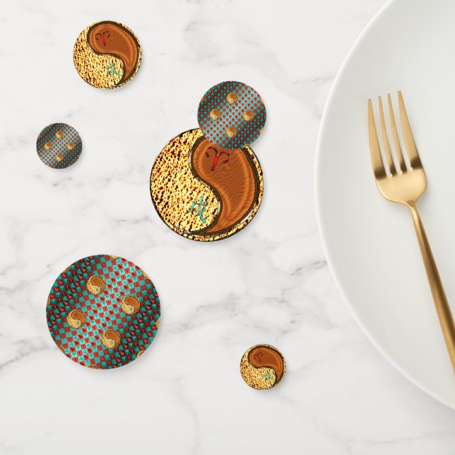 Aries & Wood Dog Confetti (Group)