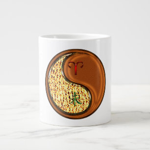 Aries & Wood Goat Giant Coffee Mug