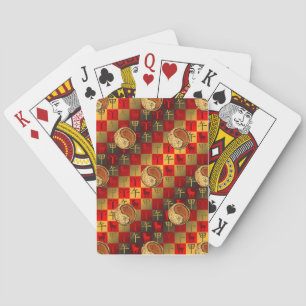 Aries & Wood Horse Poker Cards