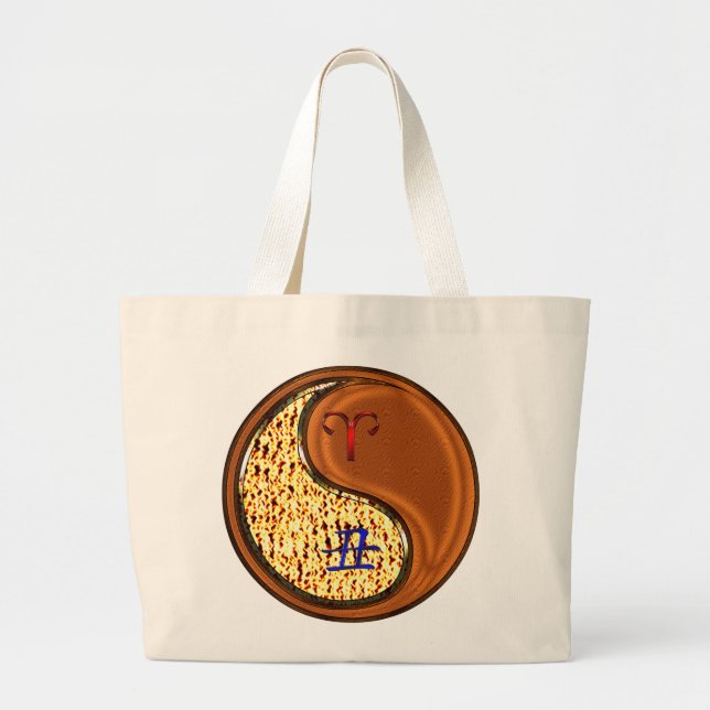 Aries & Wood Ox Large Tote Bag (Front)
