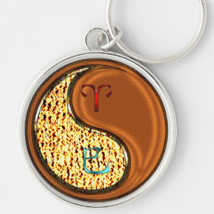 Aries & Wood Snake Keychain