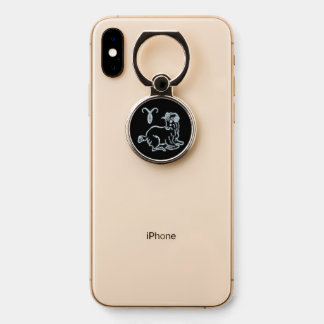 Aries Zodiac Astrology Sign Phone Ring Stand