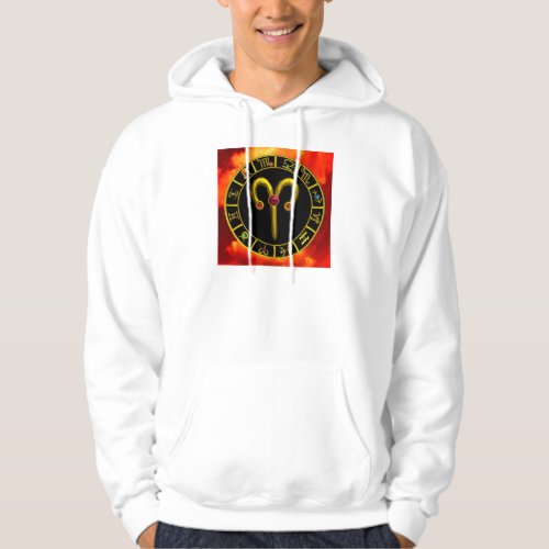 ARIES ZODIAC BIRTHDAY JEWEL HOODIE