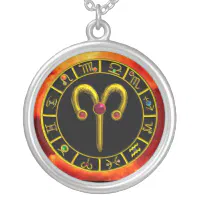 Gold Mystical Gem Zodiac Keychain - Leo