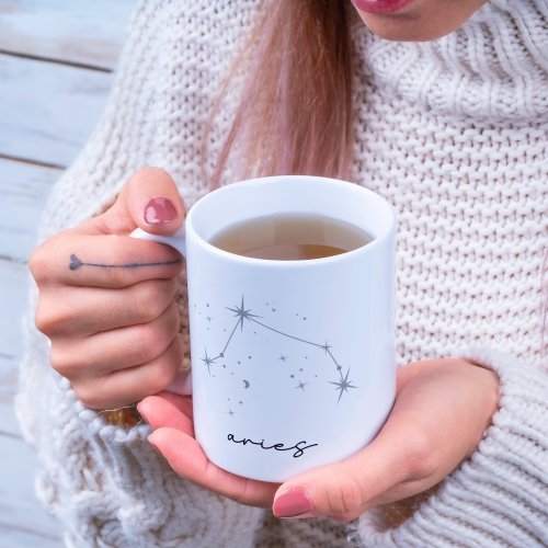 Aries Zodiac Constellation  Coffee Mug