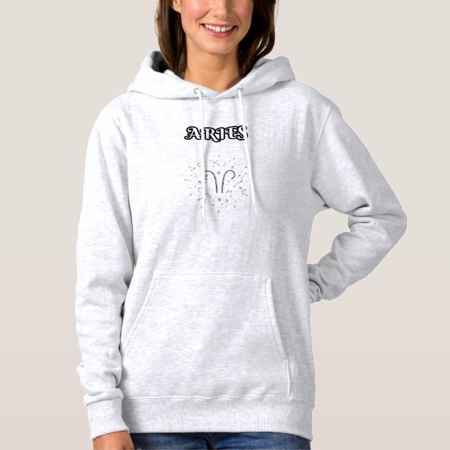 aries zodiac hoodie (Front)