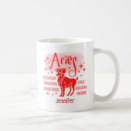 Aries Zodiac Horoscope Coffee Mug