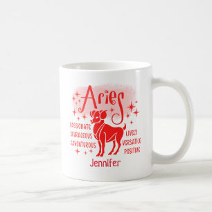  Aries Zodiac Horoscope  Coffee Mug