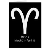 Aries Zodiac sign Astrology (Front)