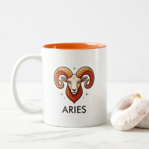 Aries Zodiac Sign Astrology Birthday Coffee Mug