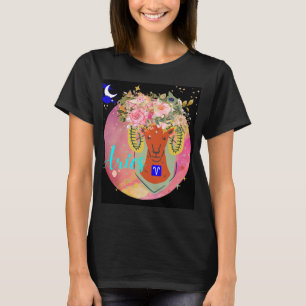 Aries Zodiac Sign Horoscope Astrology Women's  T-Shirt