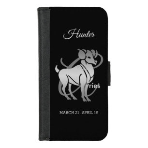 Aries ♈ - Zodiac Sign iPhone 8/7 Wallet Case