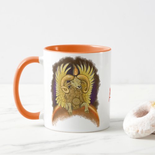 Aries Zodiac Sign Mug