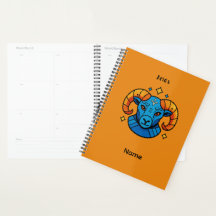 Aries Zodiac Sign Pop Art Retro Ram Illustration