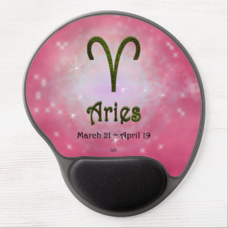 Aries Zodiac Sign U Pick Color Gel Mouse Pad