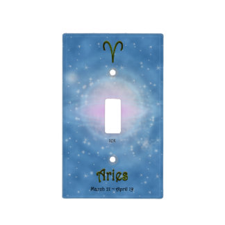 Aries Zodiac Sign U Pick Color Light Switch Cover