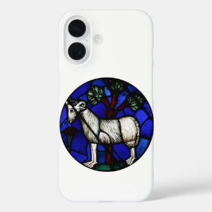 Aries Zodiac Stained Glass Notre-Dame de Paris iP1 iPhone 16 Case
