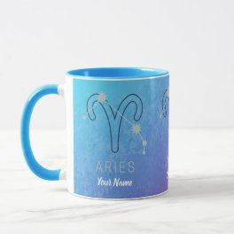 Aries Zodiac Star Sign Horoscope Constellation Mug