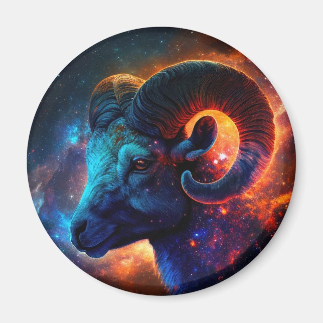 Aries Zodiac Star Sign – No Text  Magnet (Front)
