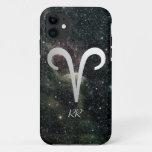 Aries Zodiac Star Sign On Universe Iphone 11 Case at Zazzle