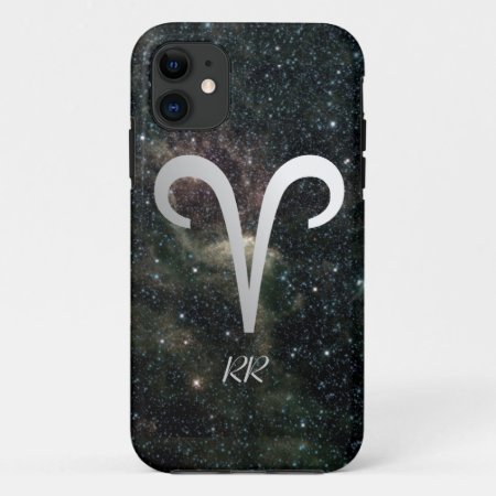 Aries Zodiac Star Sign On Universe Iphone 11 Case