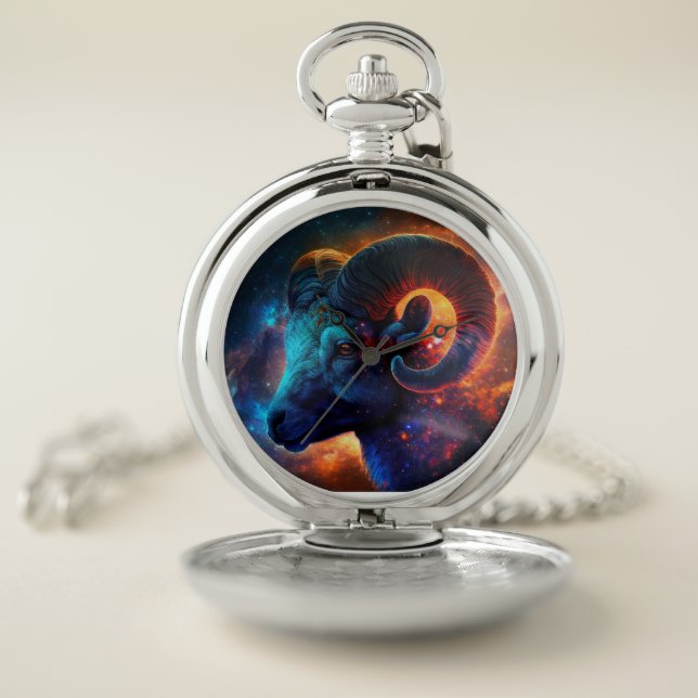 Aries Zodiac Star Sign - Vivid Artistic Watches (Inside)