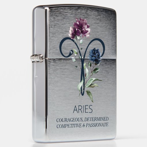 Aries Zodiac Star Sign Zippo Lighter Zazzle