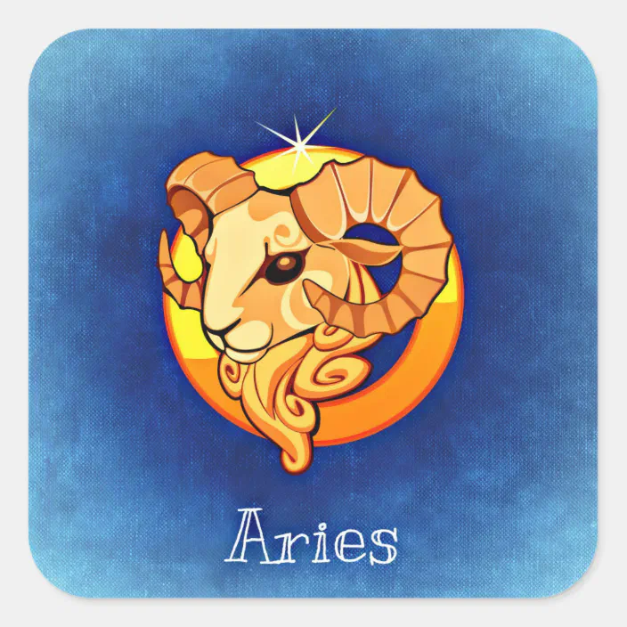 Aries Astrology Sticker Sheet