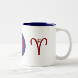Aries Zodiac Symbol Mug
