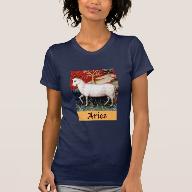 Aries Zodiac T-Shirt (Front)